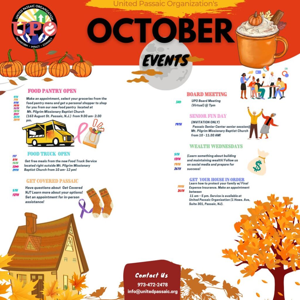 UPO October Events
